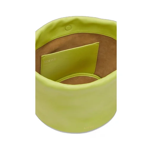Flamenco purse bucket in mellow nappa lambskin