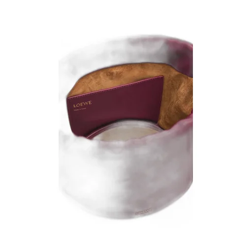 Flamenco purse bucket in mellow nappa lambskin