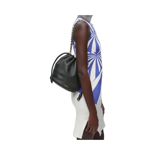 Flamenco purse bucket in mellow nappa lambskin