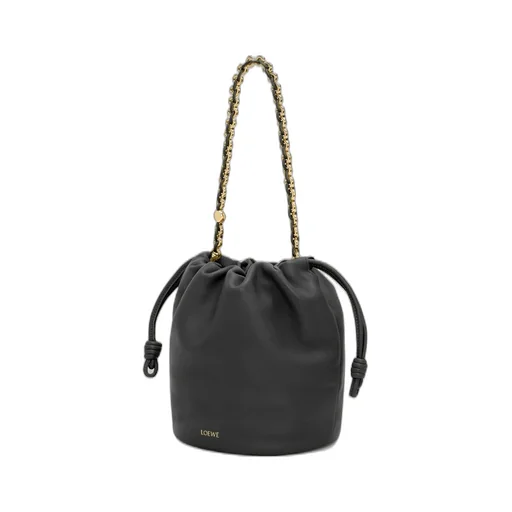 Flamenco purse bucket in mellow nappa lambskin