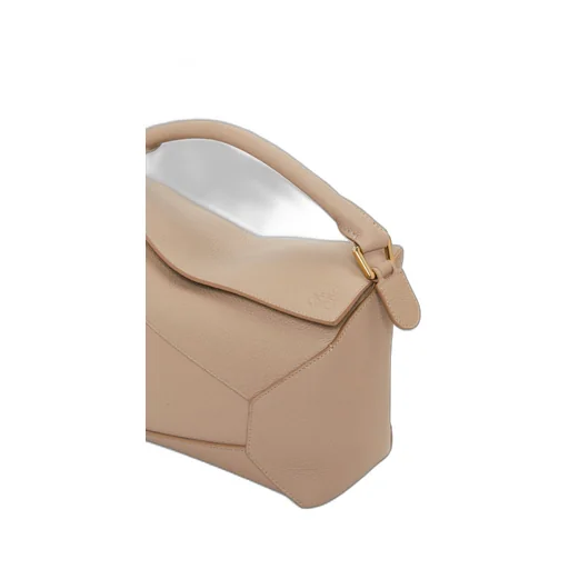 Puzzle bag in soft grained calfskin