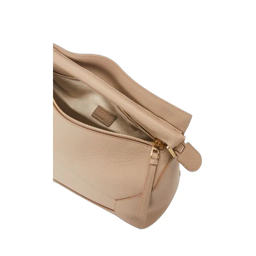 Puzzle bag in soft grained calfskin