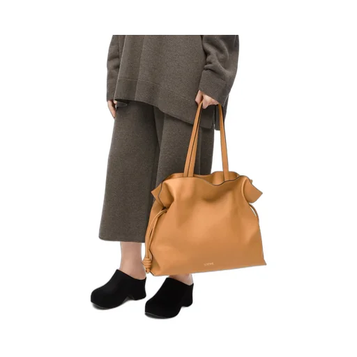 XL Flamenco clutch in nappa calfskin