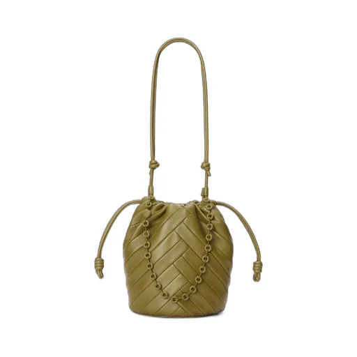 Flamenco Purse Bucket bag in mellow nappa lambskin