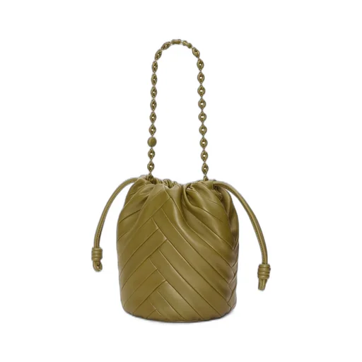 Flamenco Purse Bucket bag in mellow nappa lambskin