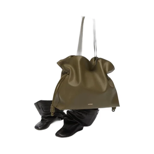 XL Flamenco clutch in nappa calfskin