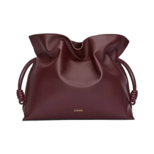 XL Flamenco clutch in nappa calfskin