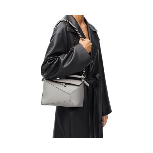 Small Puzzle bag in soft grained calfskin