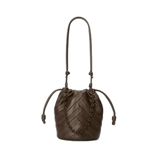 Flamenco Purse Bucket bag in mellow nappa lambskin