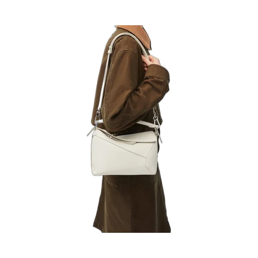 Small Puzzle bag in soft grained calfskin