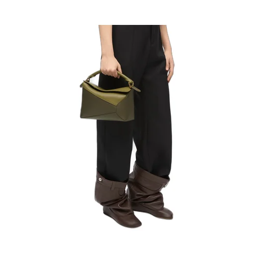 Small Puzzle bag in classic calfskin