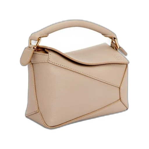 Mini Puzzle bag in soft grained calfskin