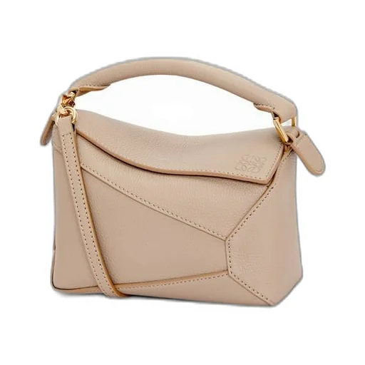 Mini Puzzle bag in soft grained calfskin