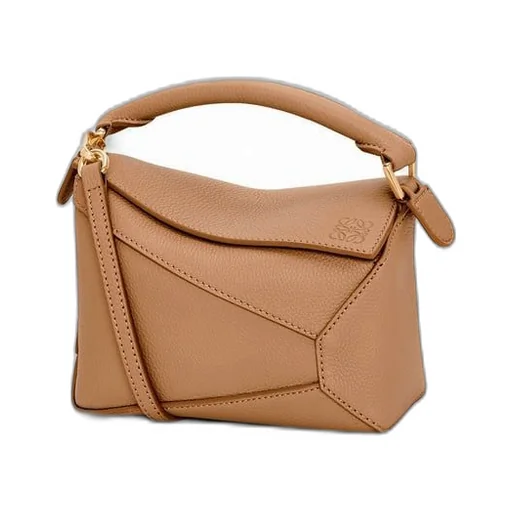 Mini Puzzle bag in soft grained calfskin