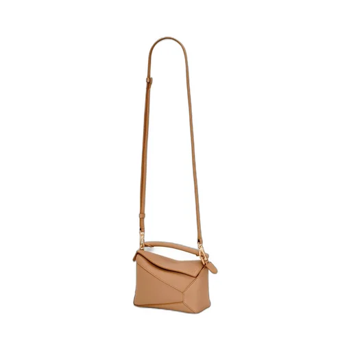Mini Puzzle bag in soft grained calfskin