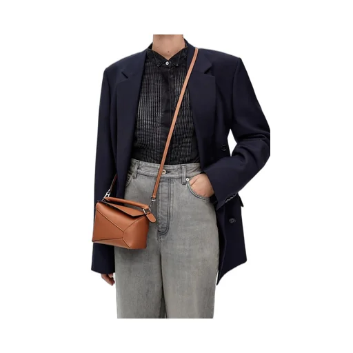 Mini Puzzle bag in classic calfskin