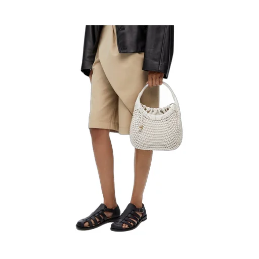 Diamond Hobo bag in calfskin