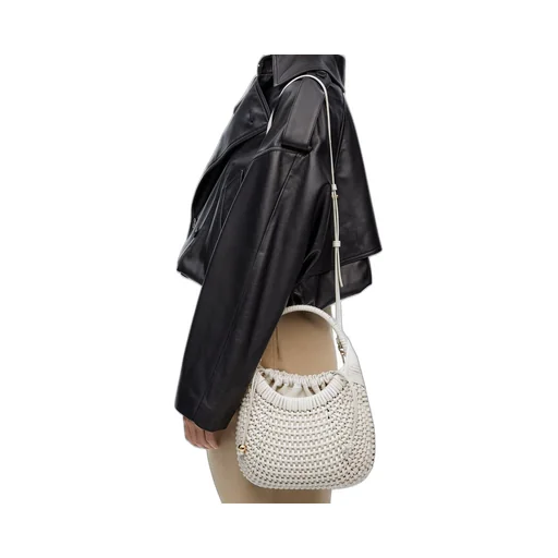 Diamond Hobo bag in calfskin