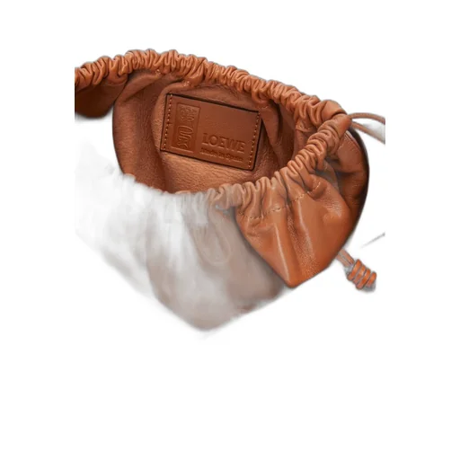 Interlaced hobo bag in calfskin