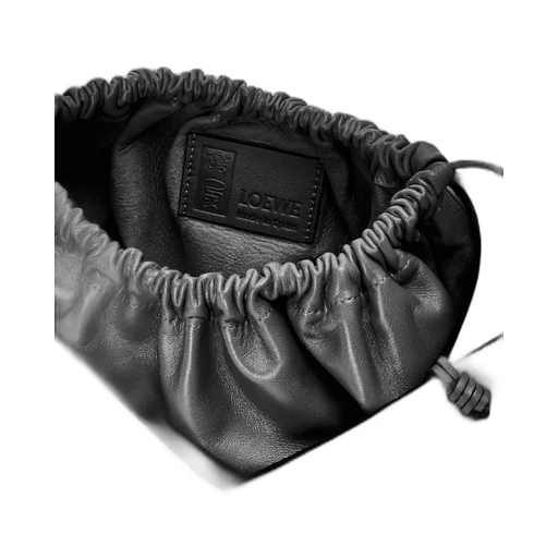 Interlaced hobo bag in calfskin