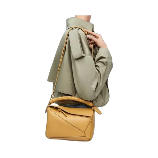 Small Puzzle bag in mellow calfskin