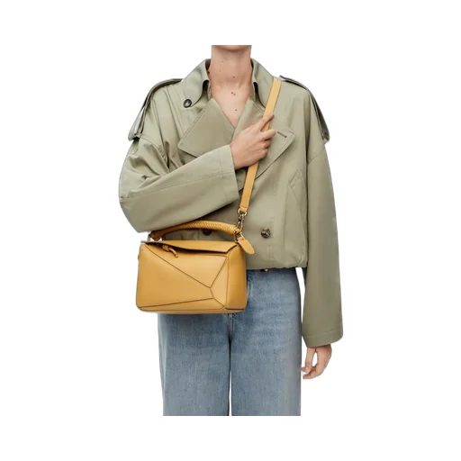 Small Puzzle bag in mellow calfskin