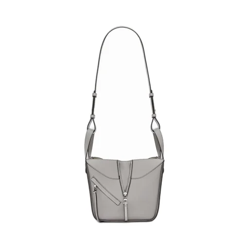 Compact Hammock bag in soft grained calfskin
