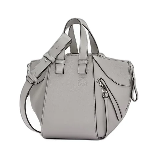 Compact Hammock bag in soft grained calfskin