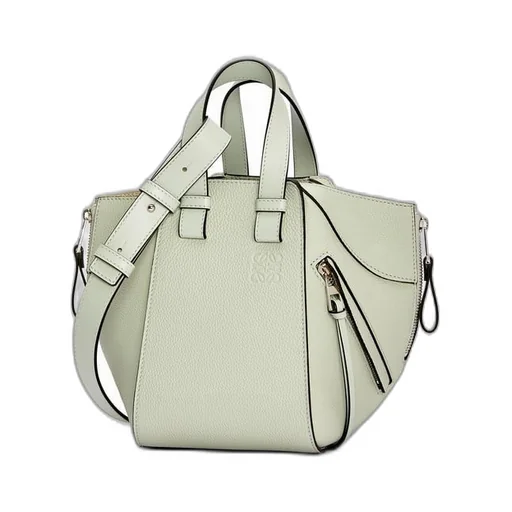 Compact Hammock bag in soft grained calfskin
