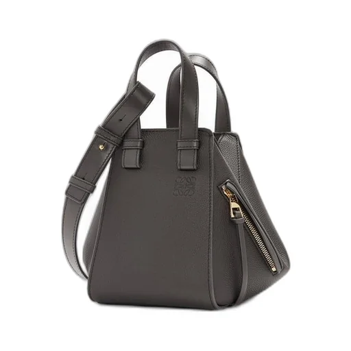 Compact Hammock bag in soft grained calfskin