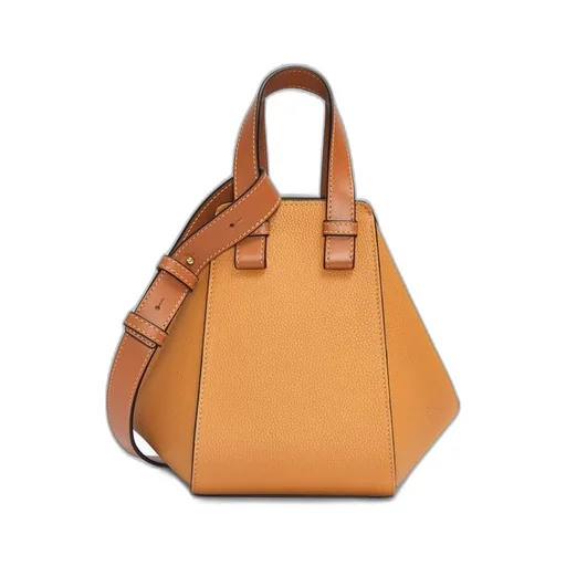 Compact Hammock bag in soft grained calfskin