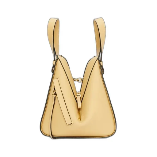 Compact Hammock bag in soft grained calfskin