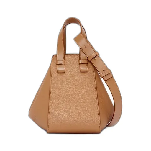 Compact Hammock bag in soft grained calfskin