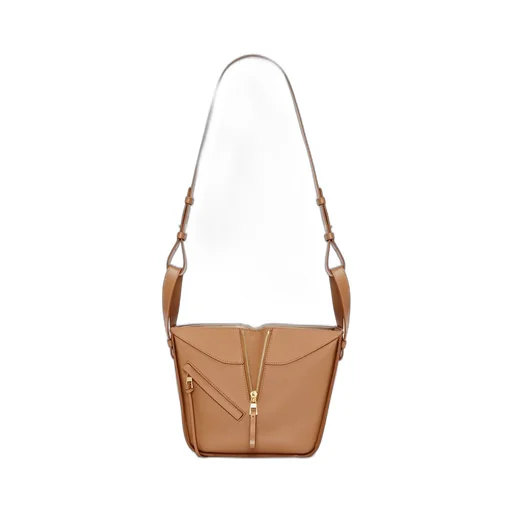 Compact Hammock bag in soft grained calfskin