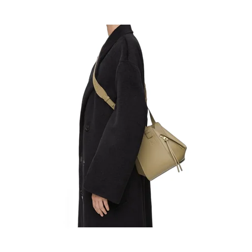 Compact Hammock bag in satin calfskin