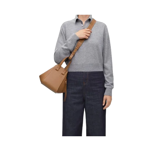 Compact Hammock bag in satin calfskin