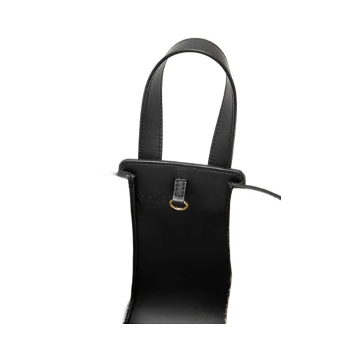 Compact Hammock bag in mellow calfskin and canvas
