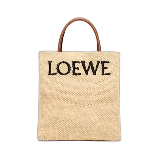Standard A4 Tote bag in raffia