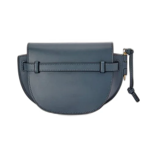 Mini Gate Dual bag in soft calfskin and jacquard