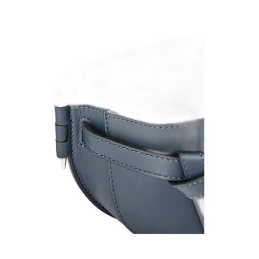 Mini Gate Dual bag in soft calfskin and jacquard