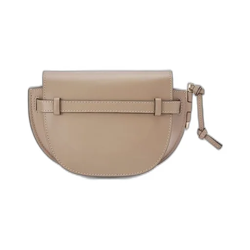 Mini Gate Dual bag in soft calfskin and jacquard