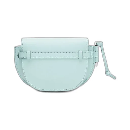 Mini Gate Dual bag in soft calfskin and jacquard