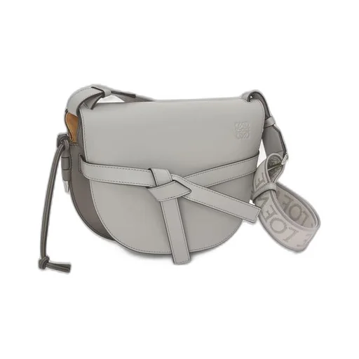 Small Gate Dual bag in soft calfskin and jacquard