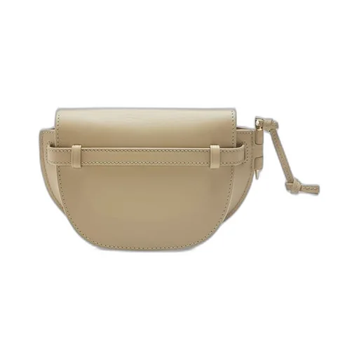 Mini Gate Dual bag in soft calfskin and jacquard