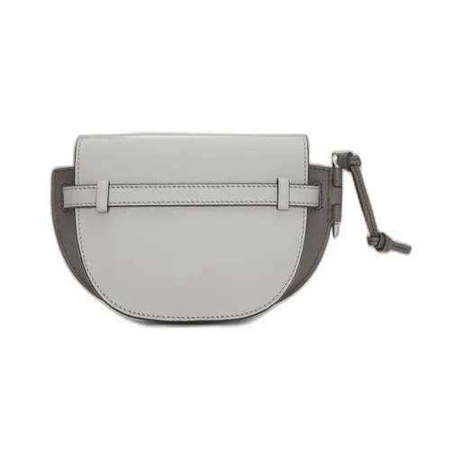 Mini Gate Dual bag in soft calfskin and jacquard