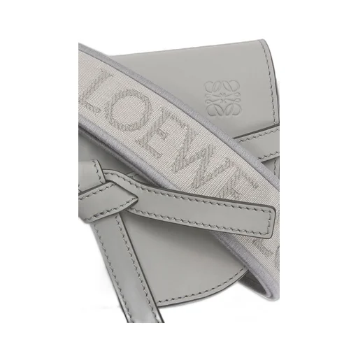 Mini Gate Dual bag in soft calfskin and jacquard