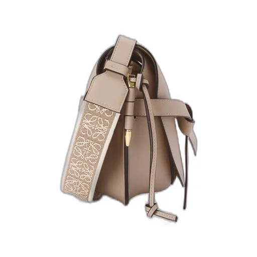 Small Gate bag in soft calfskin and jacquard