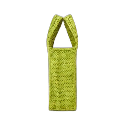 Small LOEWE Font Tote in raffia