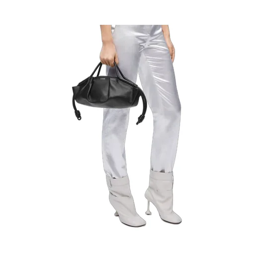 Small Paseo bag in shiny nappa calfskin