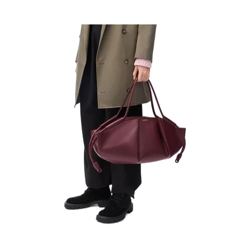 XL Paseo bag in shiny nappa calfskin